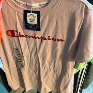 Champion extra small women’s T-shirt light pink $20 retail